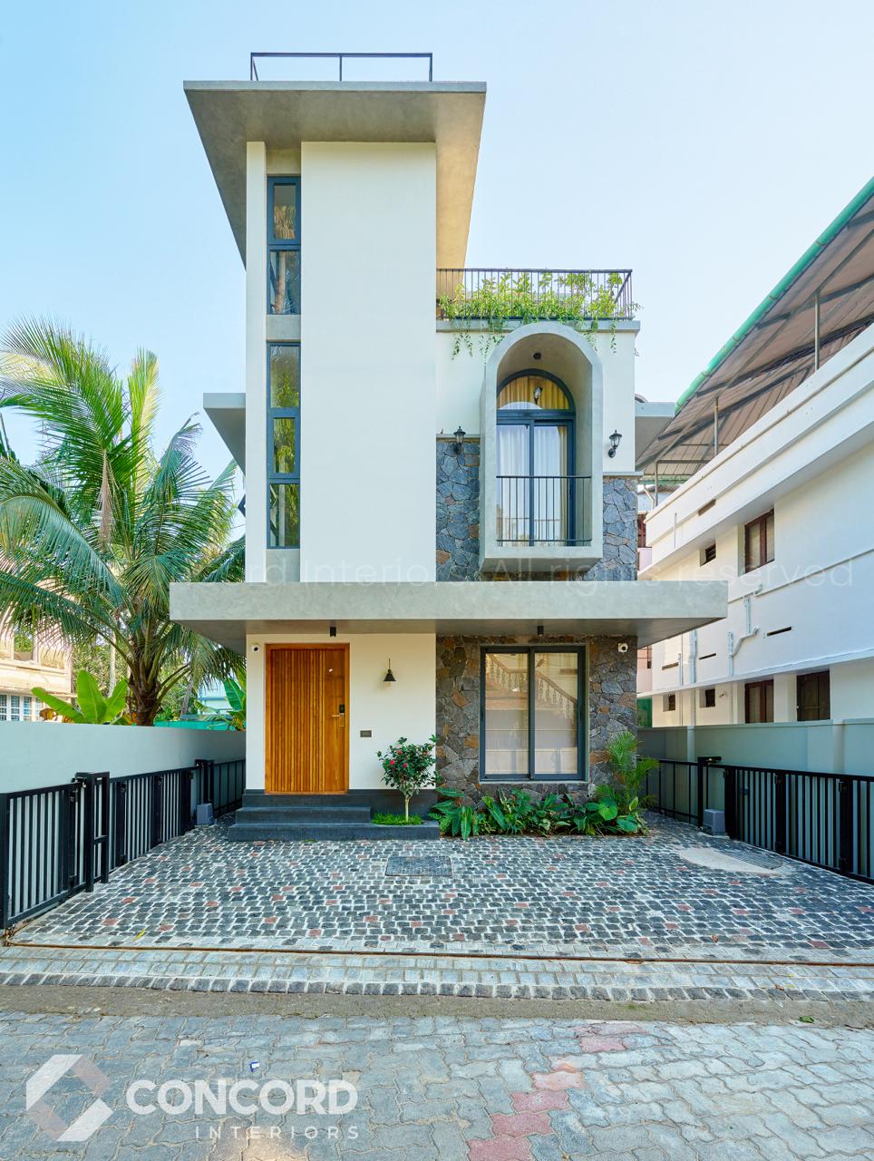 BLINK Homestay Exterior Front View Maradu Kochi