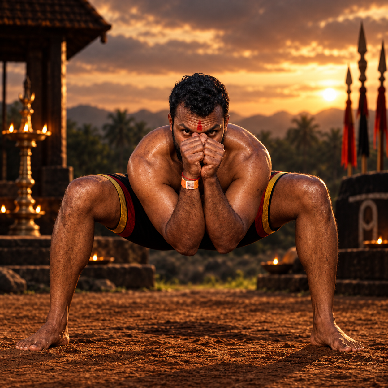 Shivashakthi Kalari Main Shrine & Practice
